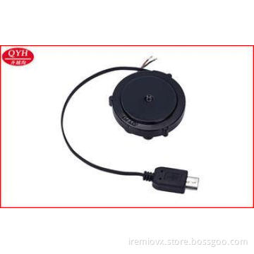 Small Reels One Way Retractable Micro USB Cable Cut Open fo